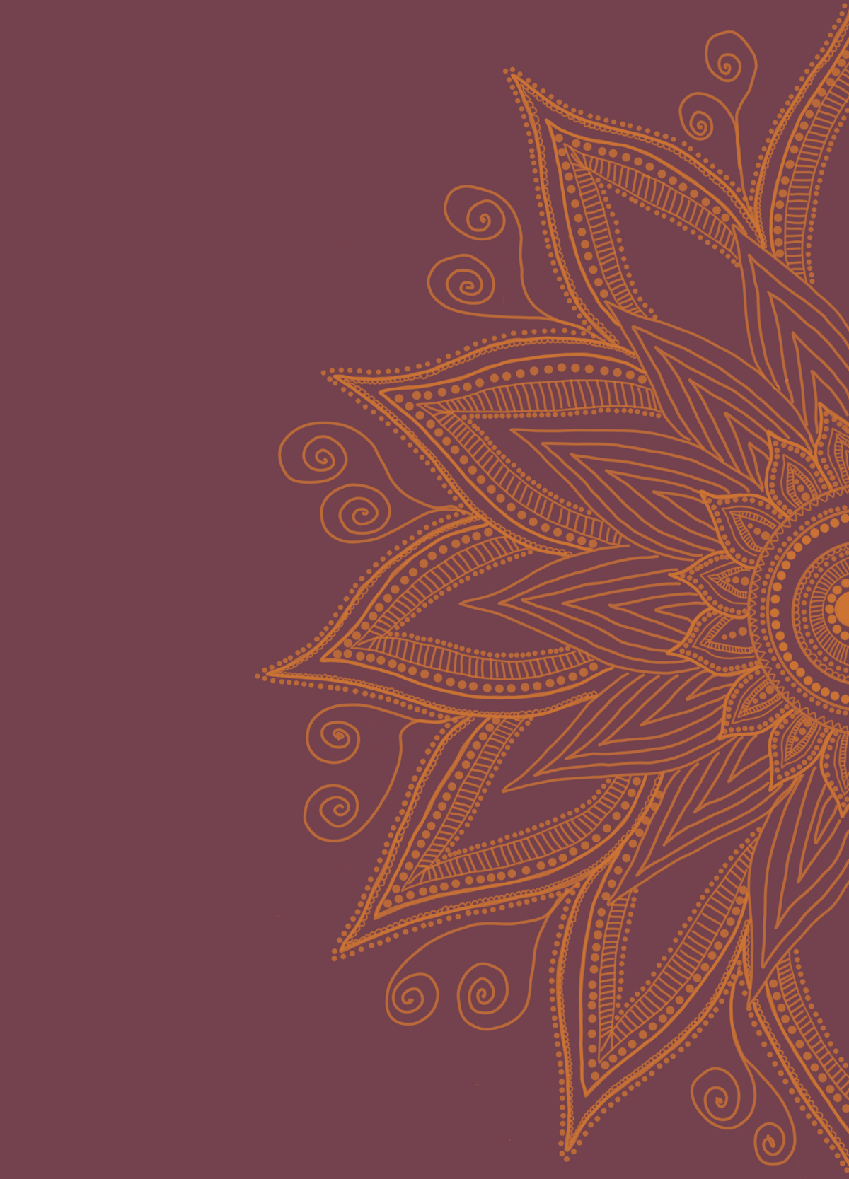 Mandala 4, a mandala greeting card by Boka in design